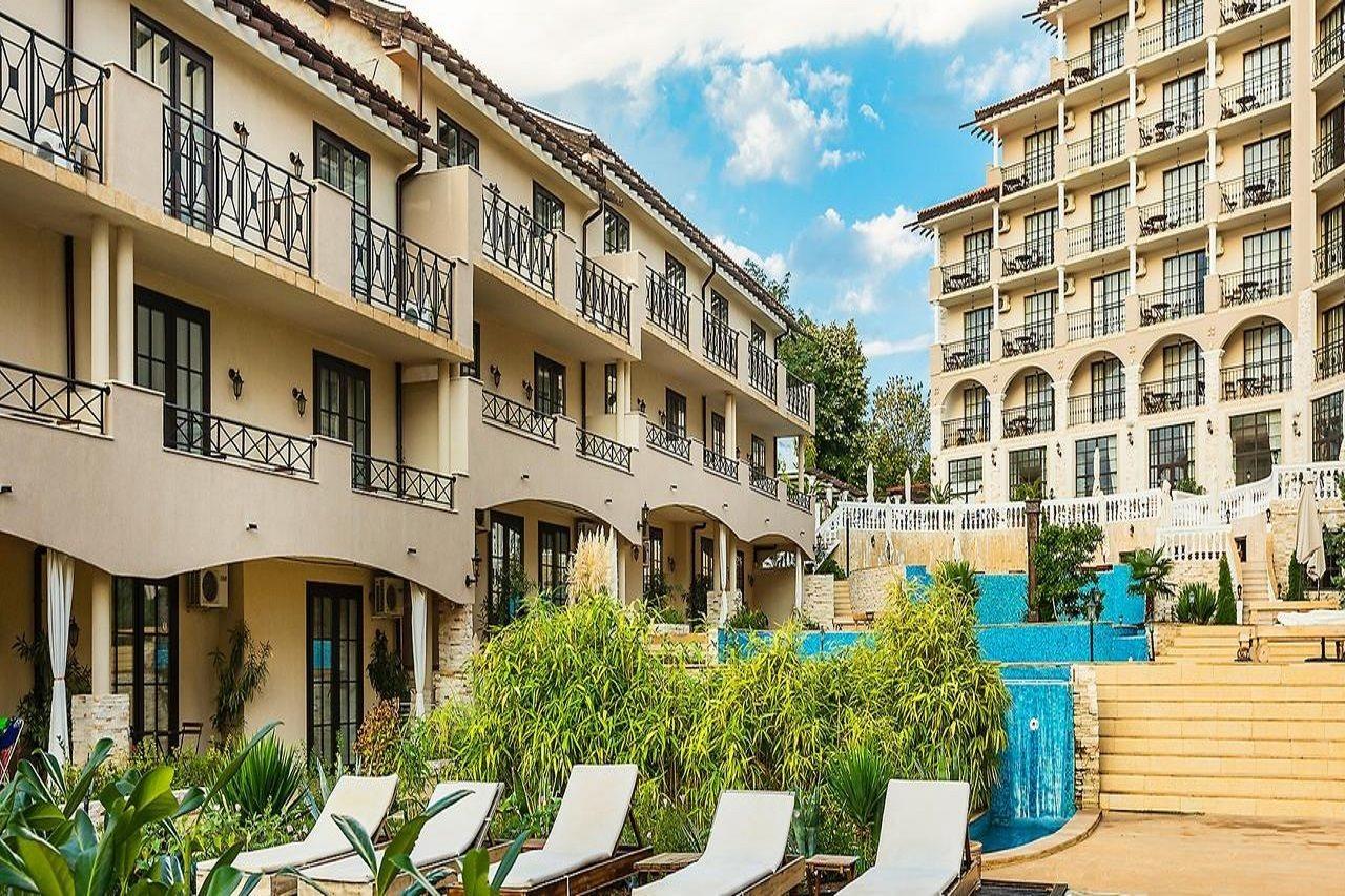 The Cliff Beach Apartments Obzor Eksteriør billede