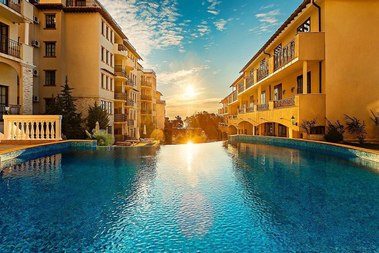 The Cliff Beach Apartments Obzor Eksteriør billede